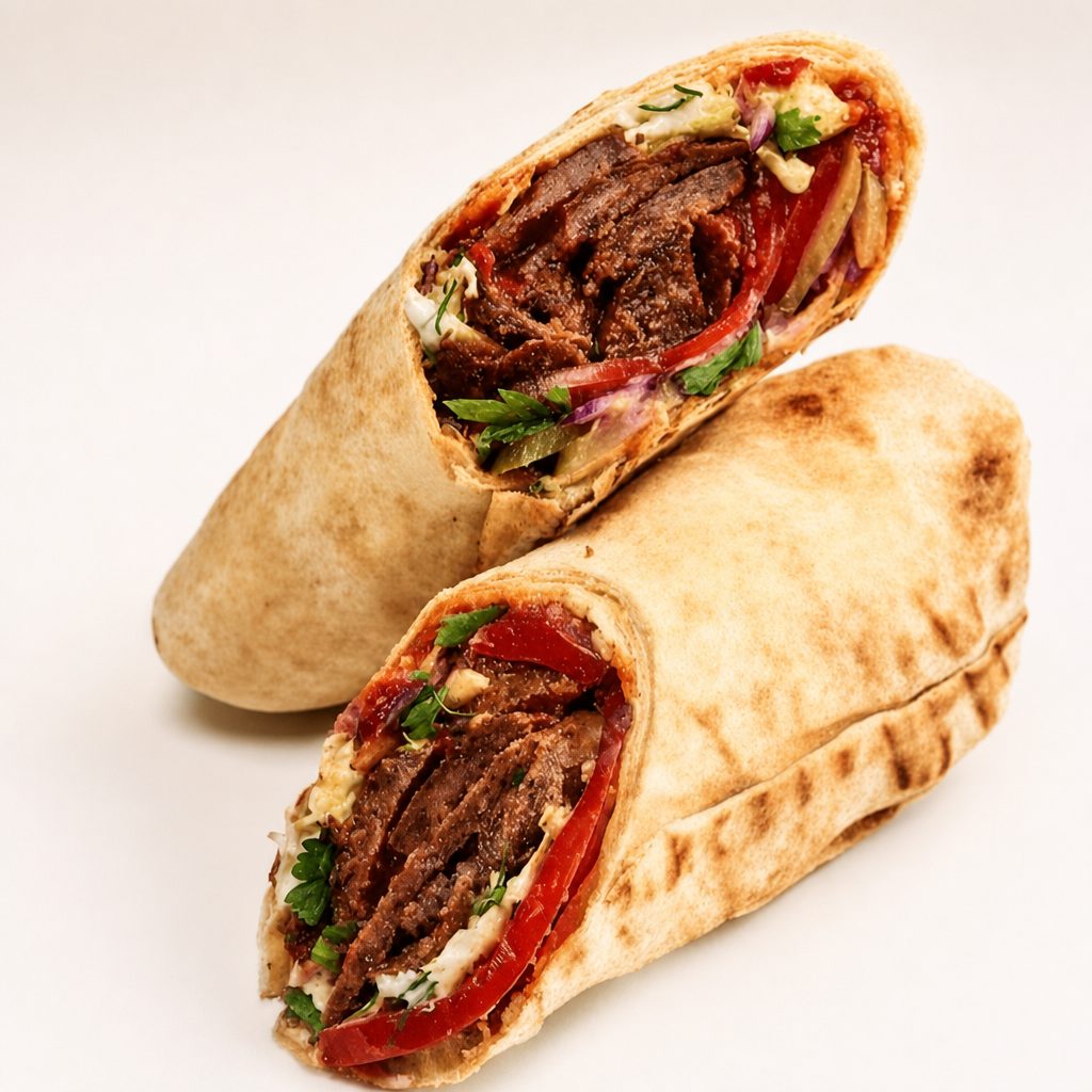 Adana Wrap Lamb.