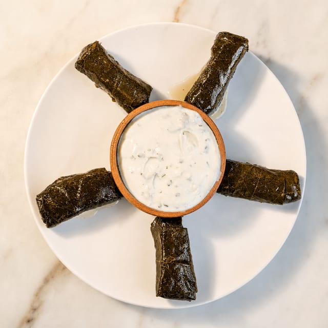 Grape Leaves.