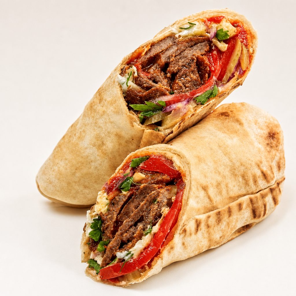 Beef Gyro Wrap.